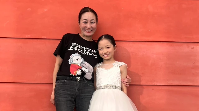 小学生で英検準1級合格した生徒の習い事（ピアノ発表会の様子）